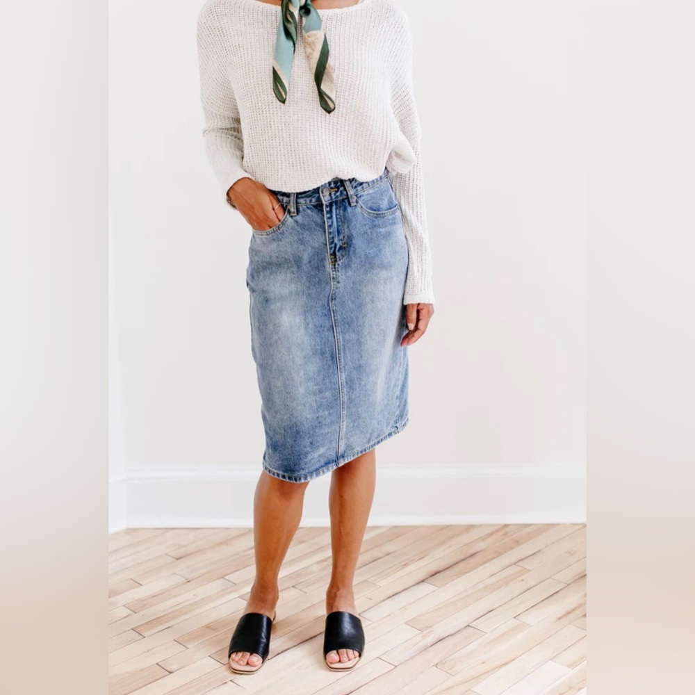 Mainstreet Exchange Kyra Denim Skirt
